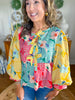 The Marigold Peplum Top