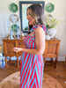 Liberty Stripe Midi Dress