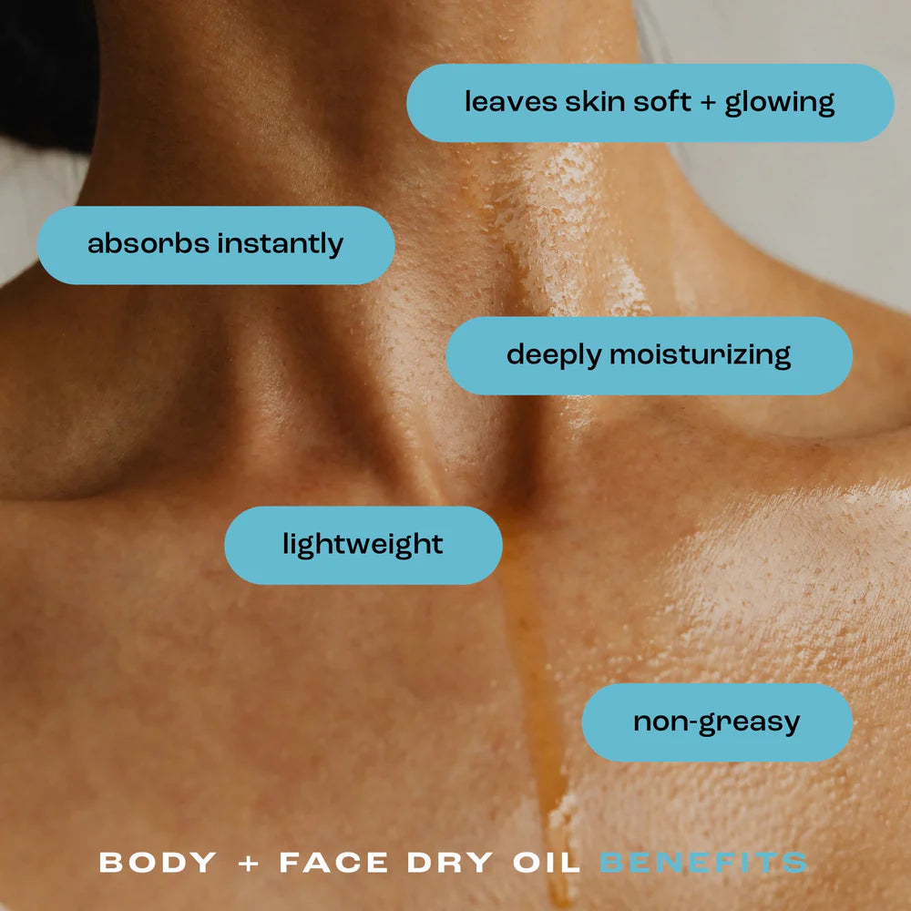 Sea Salt Citrus Body + Face Dry Oil