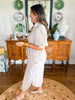 Beach House Stripe Midi Dress