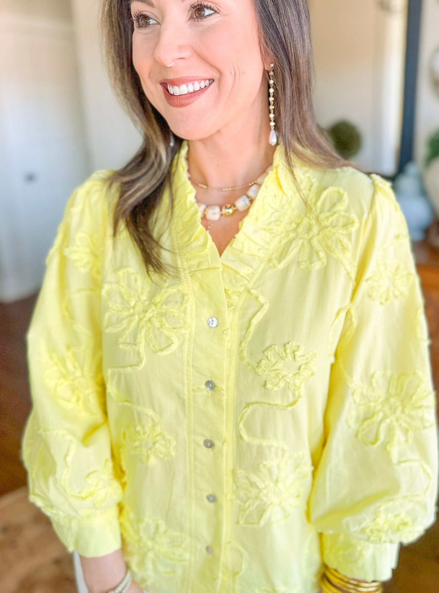 The Sunshine Petal Top