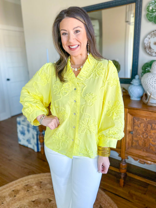 The Sunshine Petal Top