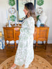 Mary Square | Riley Dress in Lacecap White