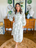 Mary Square | Riley Dress in Lacecap White