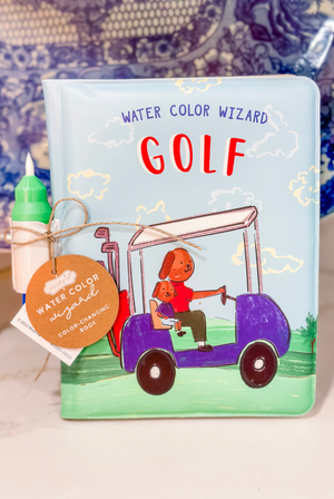 Golf Water Color Book