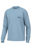 Southern Point UPLAND BIRD COLLECTION LONG SLEEVE TEE in Captain's Blue