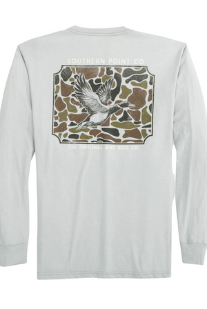 Southern Point Youth Mallard Camo Long Sleeve T-Shirt