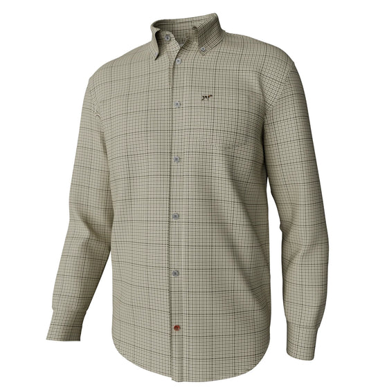 Southern Point | Youth Hadley Vintage Long Sleeve Button Down in Harper Houndstooth