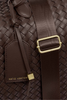 Katie Loxton | Milan Hand Woven Cabin Bag in Chocolate
