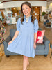 The Eleanor Dress in Blue