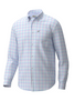 Southern Point Hadley Luxe Lite Long Sleeve Button Down in Easter Gingham