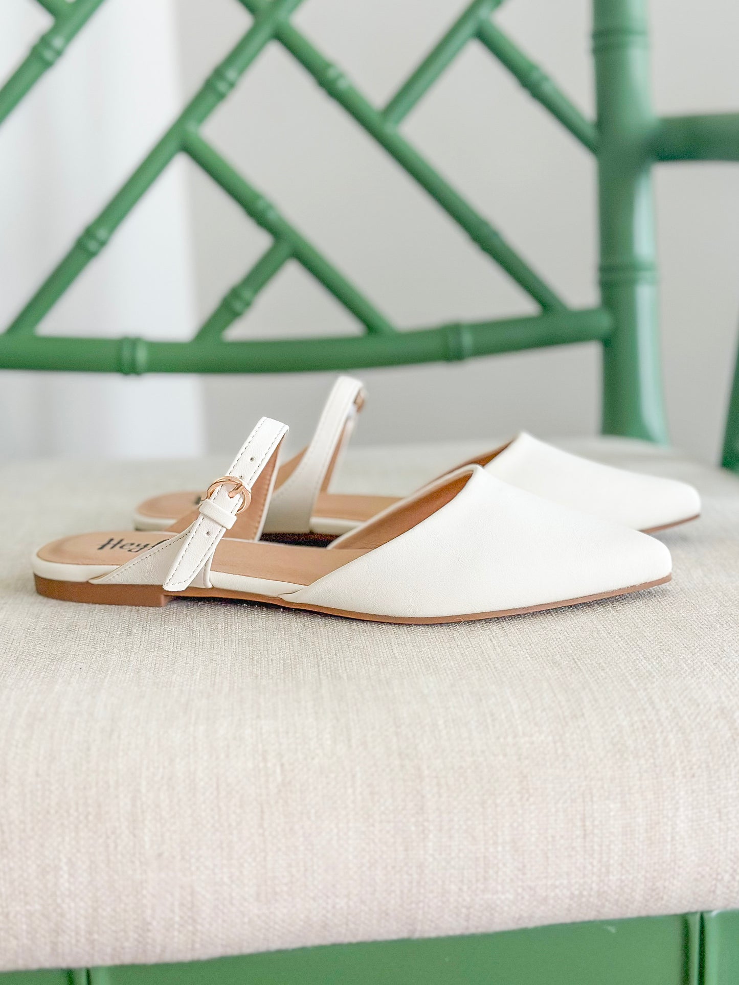 Corkys Wanna Grab Drinks Mule in White