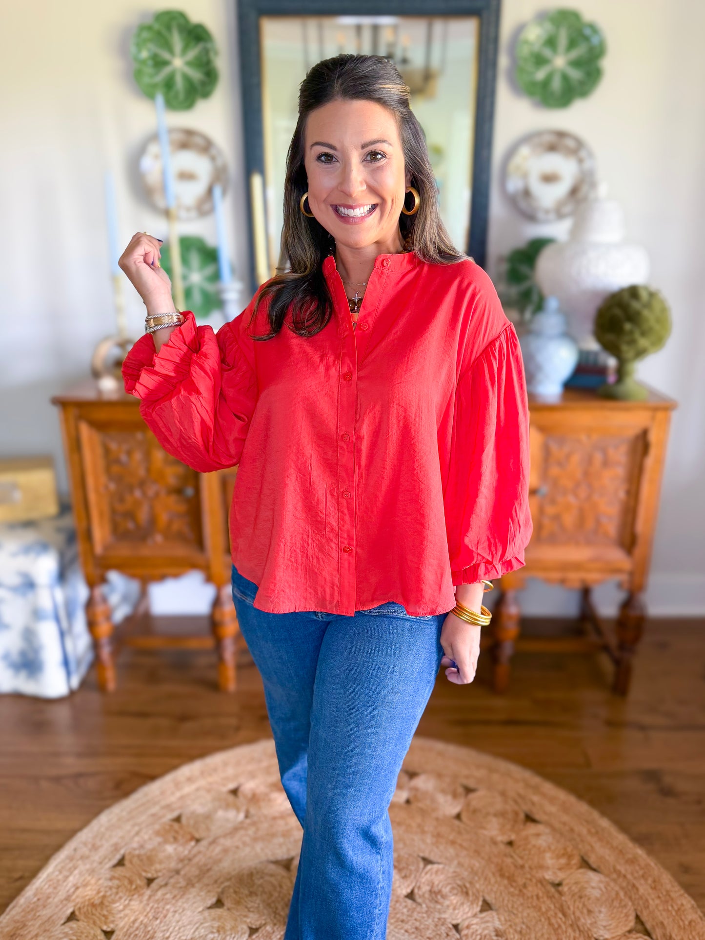 Cardinal Lane Blouse
