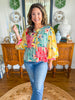 The Marigold Peplum Top