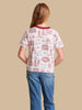 Stewart Simmons | Girls GA Team Toile Embroidered Tee