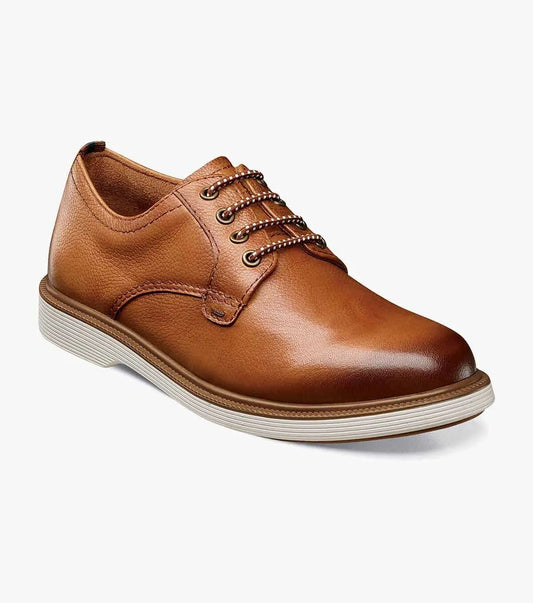 Florsheim | Supacush Jr. Boys Plain Toe Oxford in Cognac