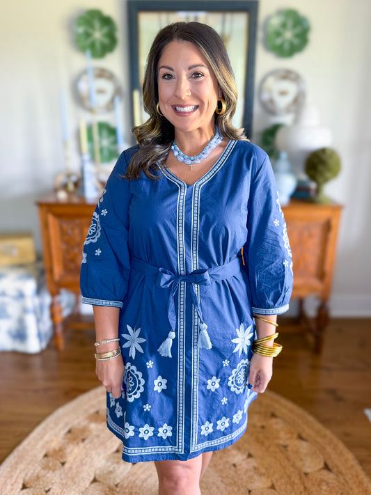Victoria Dunn | Calliope Mini in Indigo Meadow