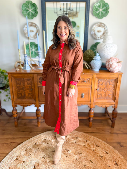 Chestnut Row Maxi Dress
