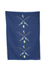 Hook Line & Sinker Waffle Sports Towel Navy/Multi