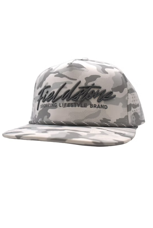 Roost | Snow Camo Performance Rope Hat