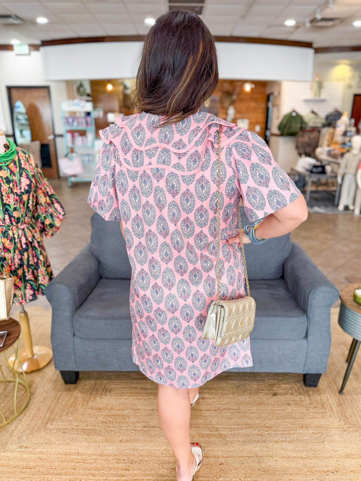 Blushing Details Dress