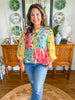 The Marigold Peplum Top