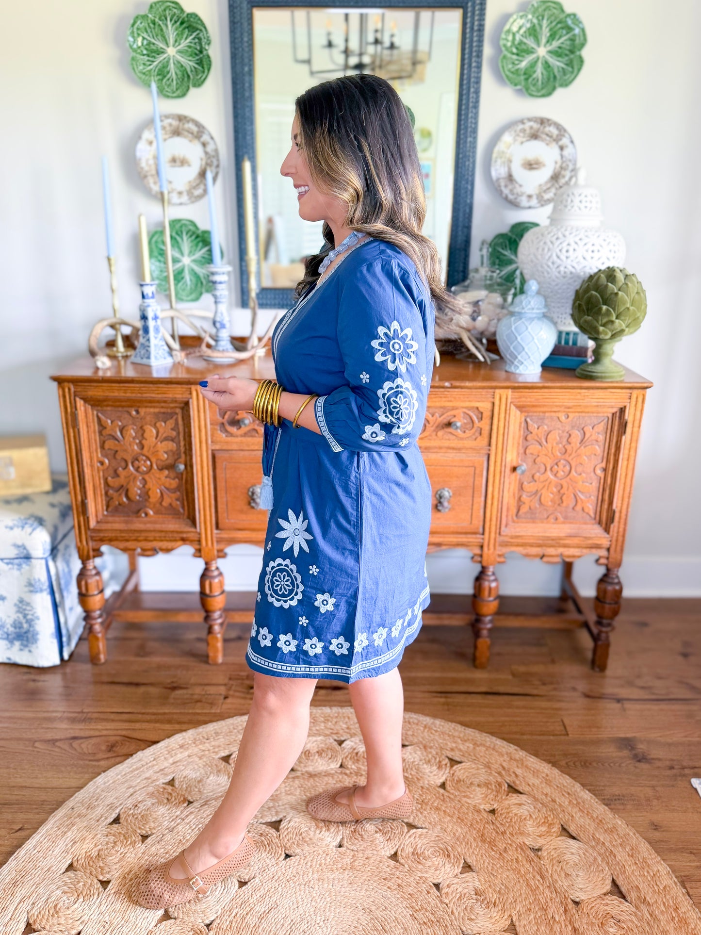 Victoria Dunn | Calliope Mini in Indigo Meadow