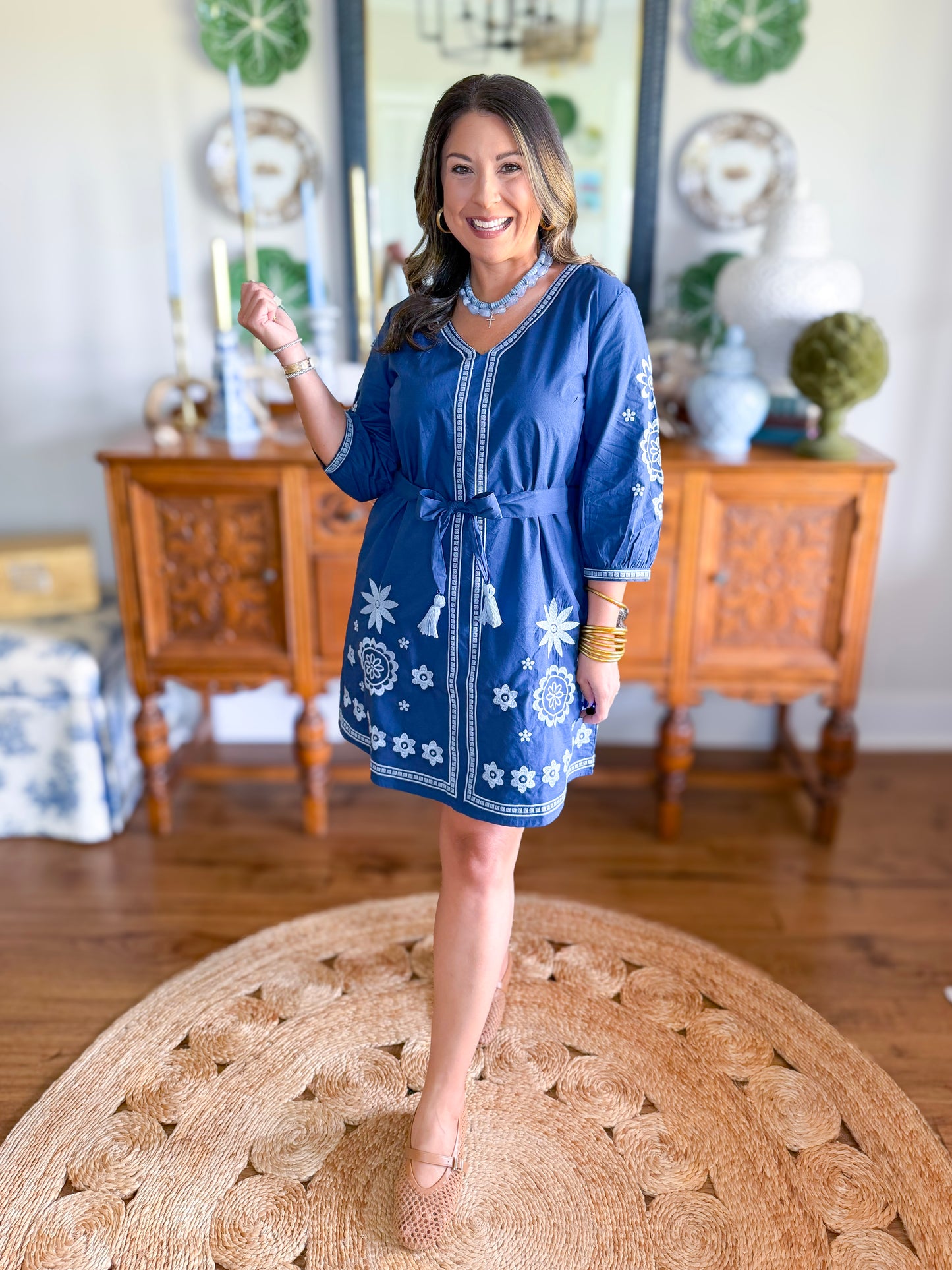 Victoria Dunn | Calliope Mini in Indigo Meadow