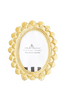 Gold Scalloped 5x7 Picture Frame