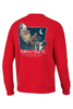 Southern Point SANTA CLAUSE LONG SLEEVE TEE in Red