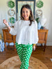 Sunday Social Blouse in White