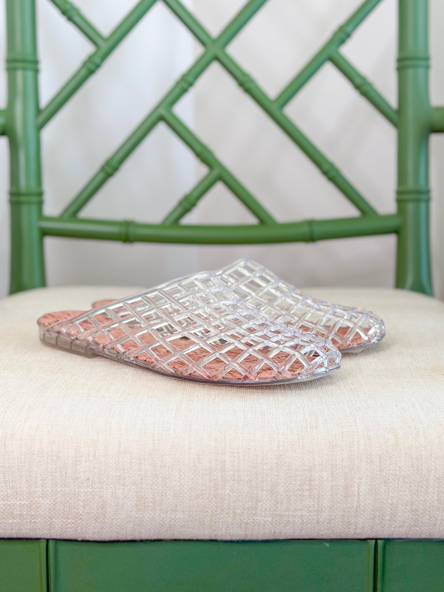 The Dune Jelly Mule in Clear