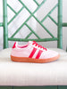 Corkys | Heads Up Sneakers in Red/Pink