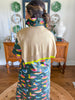 Caryn Lawn | Caryn Shaw in Khaki/Lime