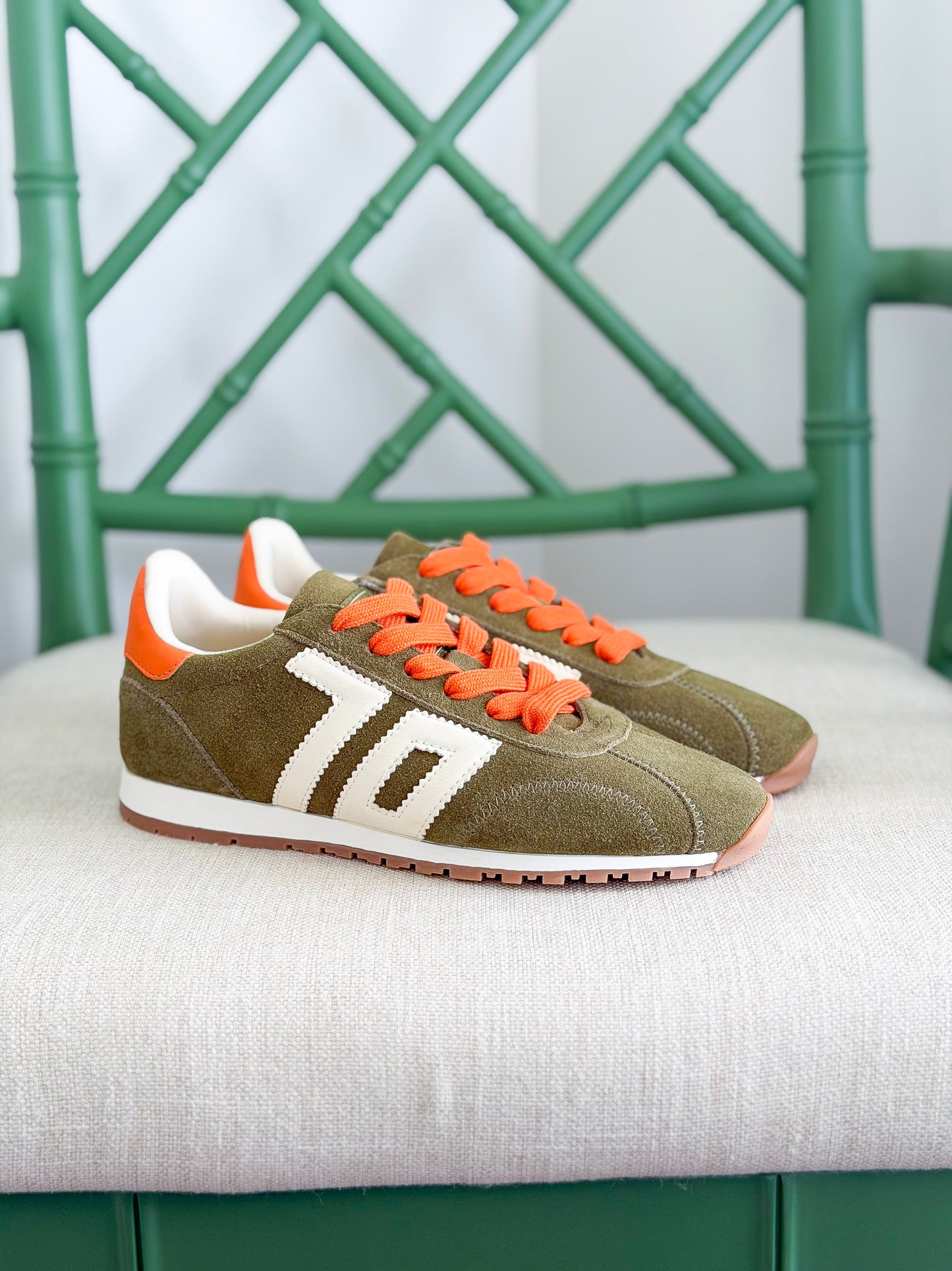 Back 70 | Asian Sneakers in Army Butter