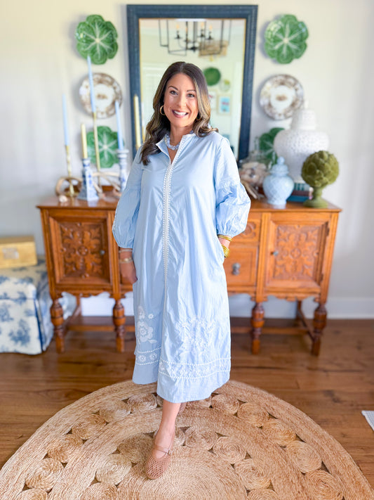 Victoria Dunn | Sienna Maxi in Morning Petal