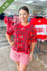 The Georgia Sequin Repeat Tee