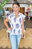 Victoria Dunn Bays Blouse | Ultramarine