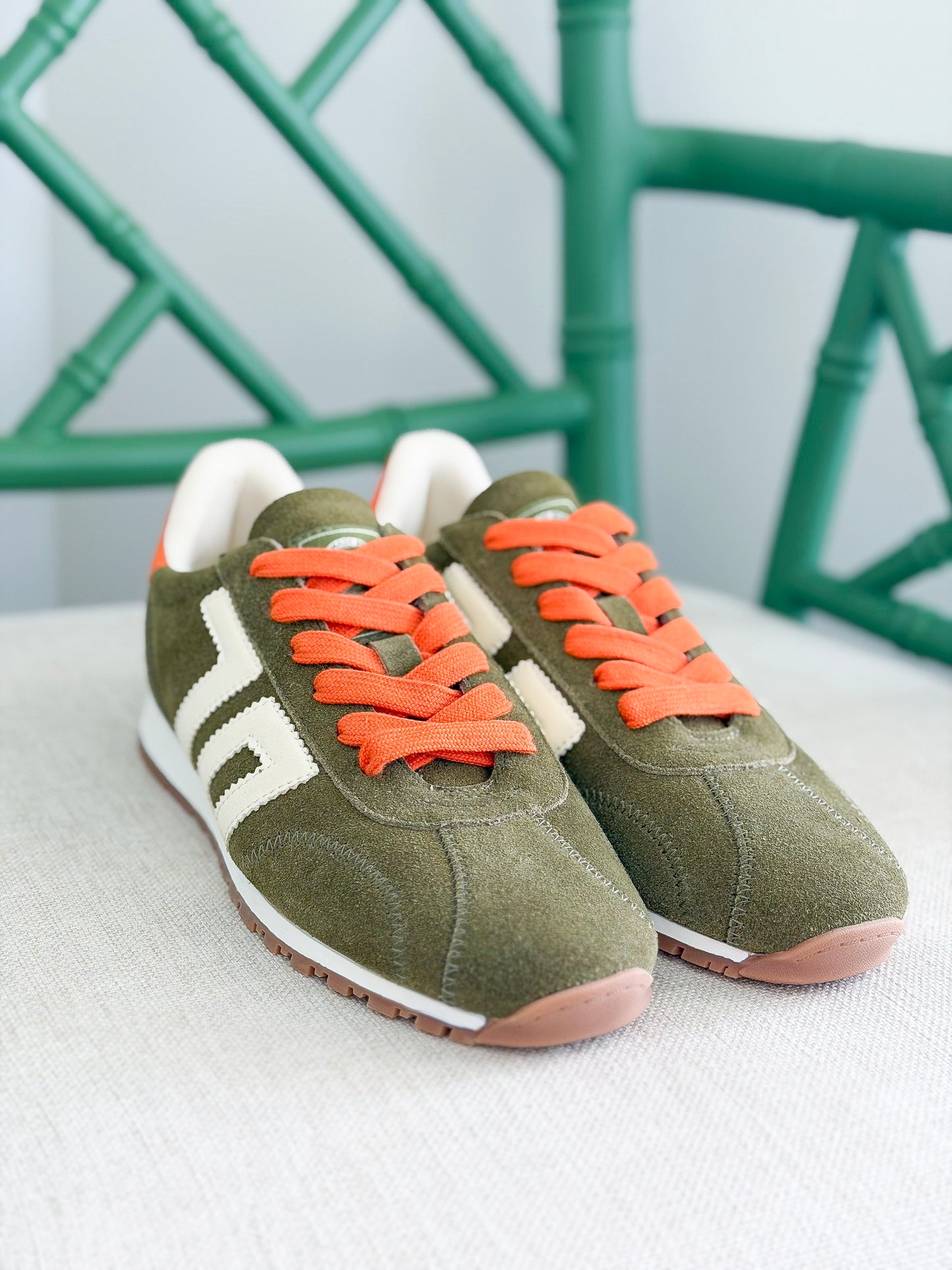 Back 70 | Asian Sneakers in Army Butter