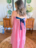Americana Charm Tie-Back Dress