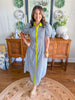 Uptown Charm Midi Dress