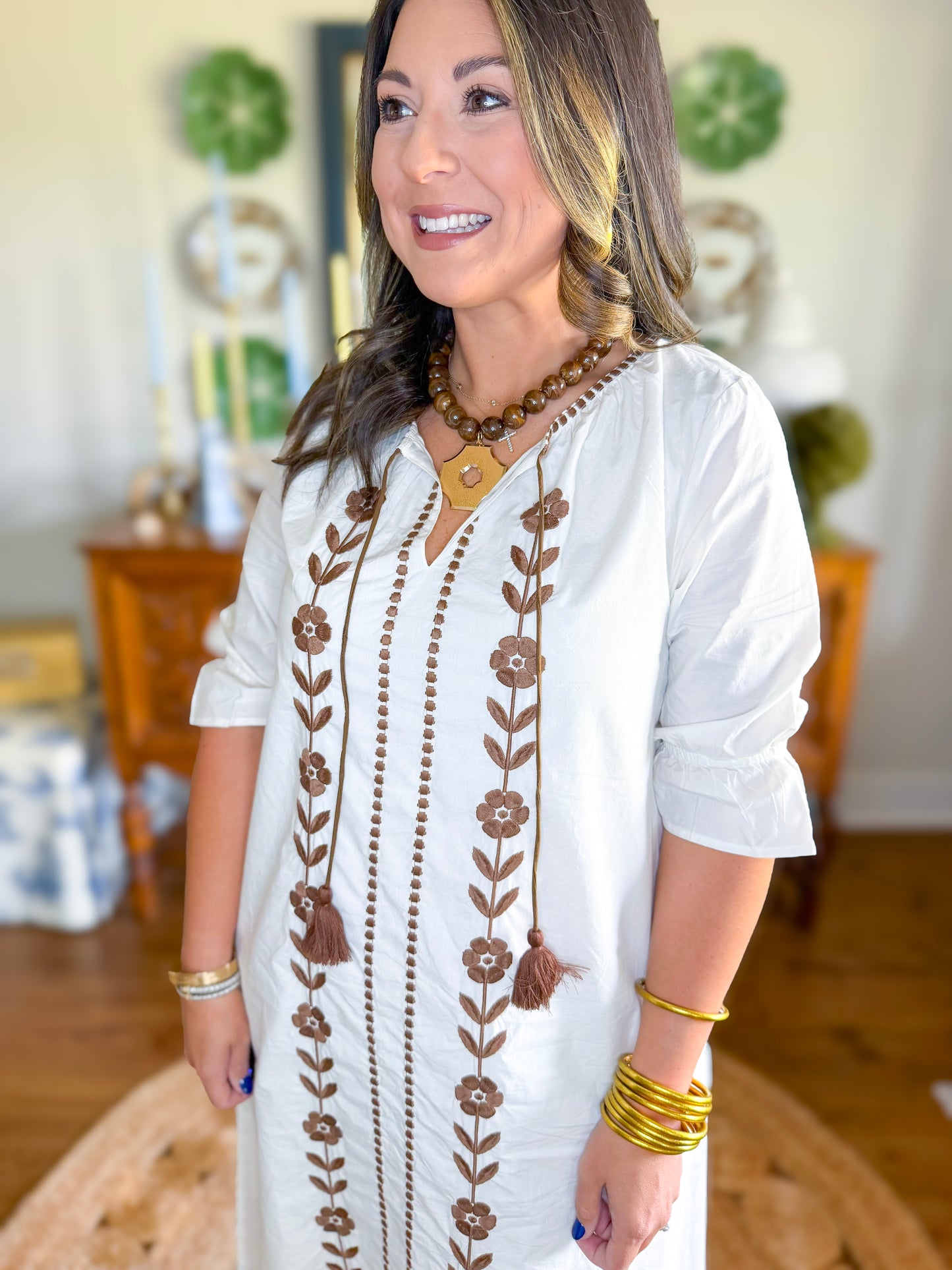 Victoria Dunn | Bella Maxi in Autumn Vine