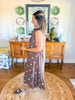 Brown Sugar Halter Dot Dress