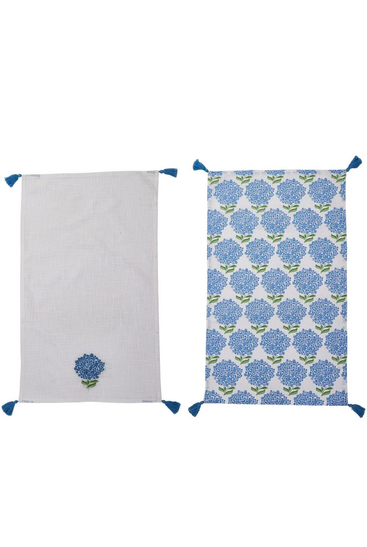 Hydrangea Dish Towel Set