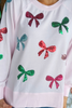 Katie Sweatshirt in Bows