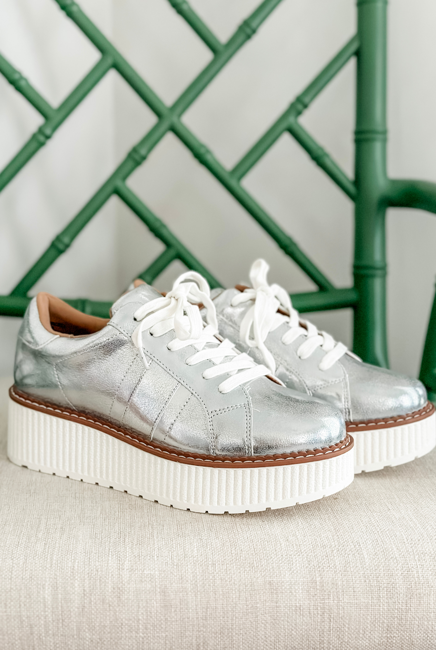 Yellowbox Marcell Platform Sneakers in Silver