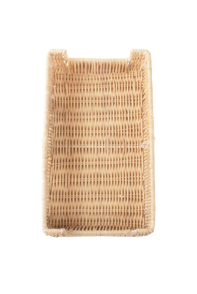Natural Rattan Guest Towel Tray