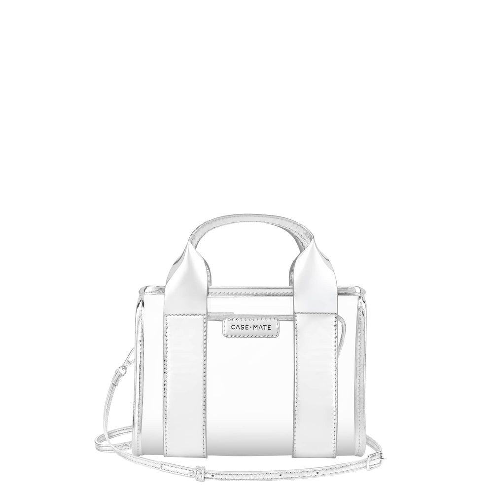 Casemate | Jelly Stadium Bag in Silver Chrome