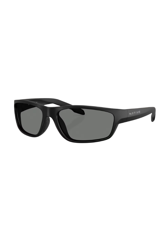 Native | Craggy Sunglasses in Matte Black