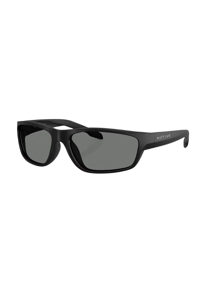 Native | Craggy Sunglasses in Matte Black